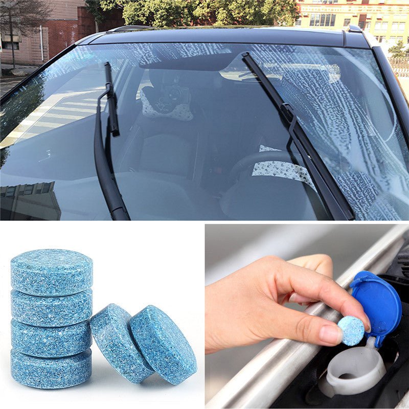 50 Pcs Car Cleaning Tablets for Windshield Fluid - MilesMania
