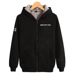 63 AMG TEAM Zip - Up Winter Hoodie - MilesMania