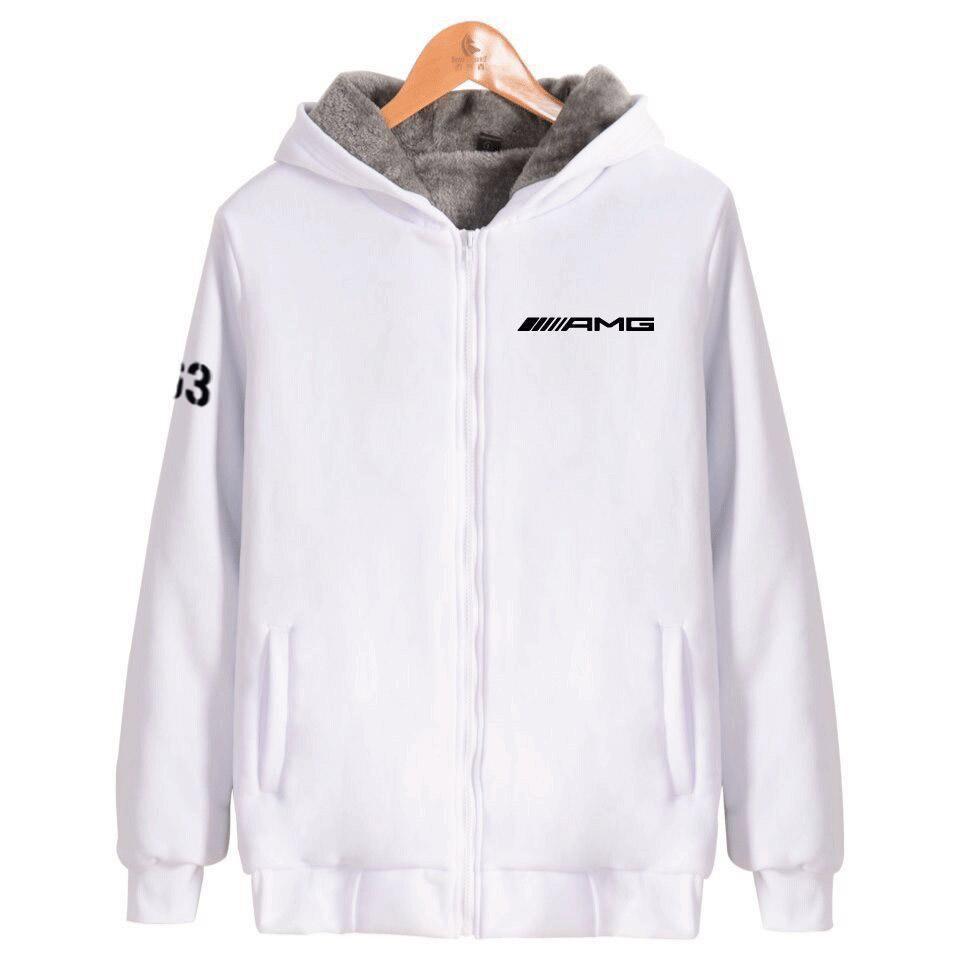 63 AMG TEAM Zip - Up Winter Hoodie - MilesMania