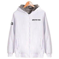 63 AMG TEAM Zip - Up Winter Hoodie - MilesMania