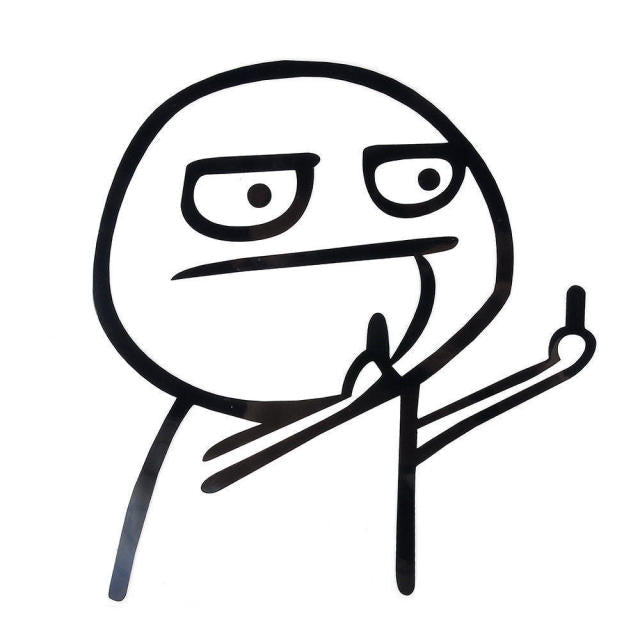 Funny Car Vinyl Stickers - MilesMania