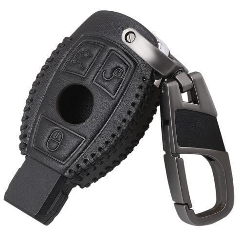 Leather Key Cover for Mercedes Benz - MilesMania
