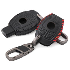 Leather Key Cover for Mercedes Benz - MilesMania