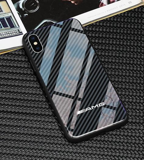 Luxury AMG Carbon Fibre Style Phone Case - MilesMania