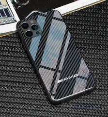 Luxury AMG Carbon Fibre Style Phone Case - MilesMania