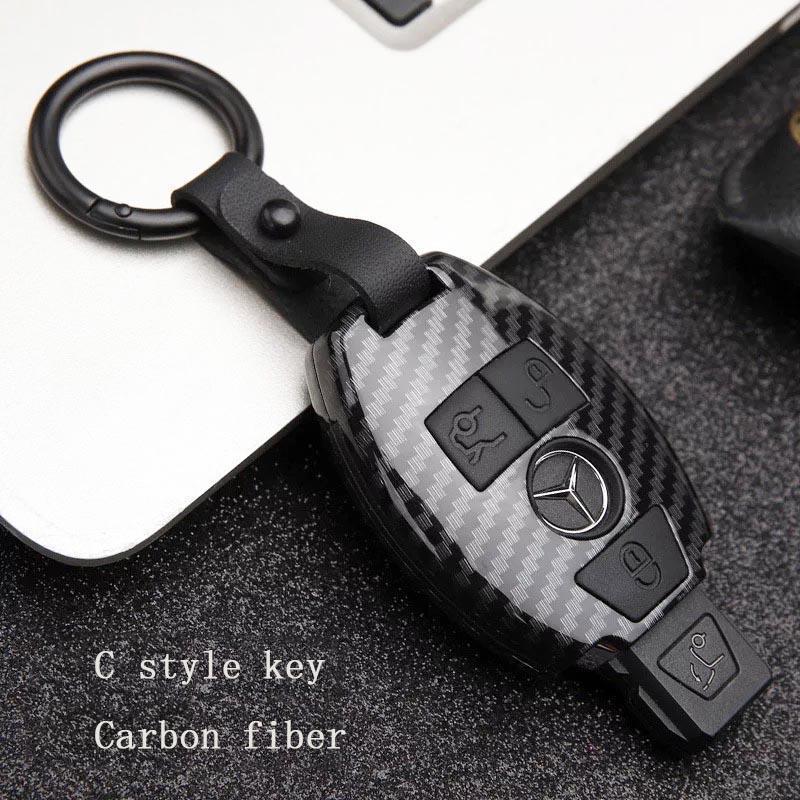 Luxury Carbon Key Cover Style for Mercedes - Benz - MilesMania