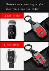 Luxury Carbon Key Cover Style for Mercedes - Benz - MilesMania