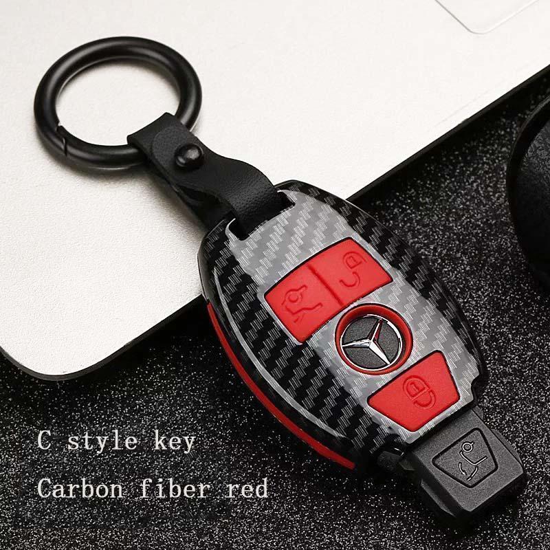 Luxury Carbon Key Cover Style for Mercedes - Benz - MilesMania