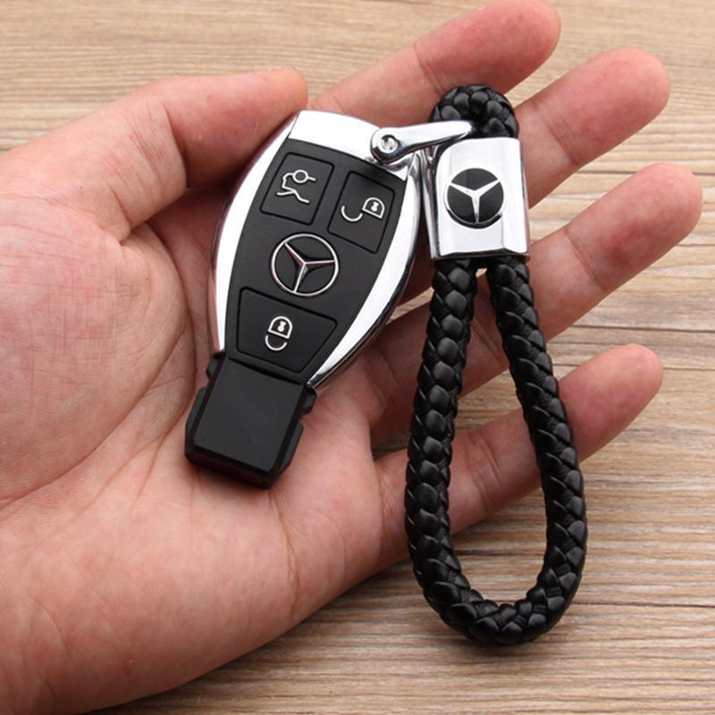 Mercedes Leather Key Chain - MilesMania
