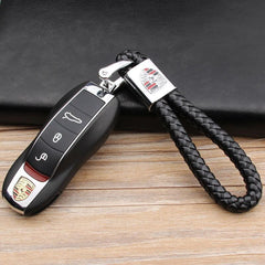 Porsche Leather Key Chain - MilesMania