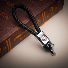 Porsche Leather Key Chain - MilesMania