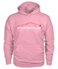 Porsche Silhouette Premium Hoodie - MilesMania