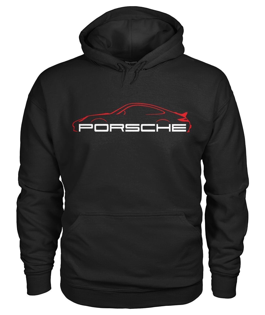 Porsche Silhouette Premium Hoodie - MilesMania