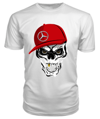 MERCEDES SKULL CAP Premium T-Shirt