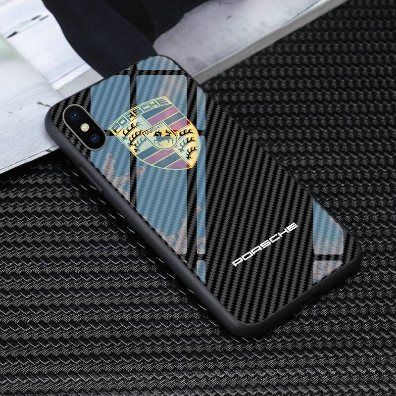 Porsche Carbon Fibre Style Phone Case - MilesMania
