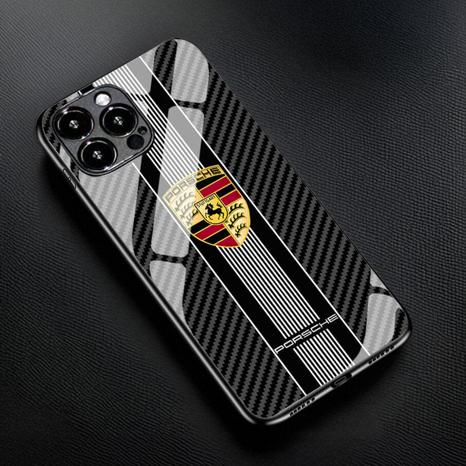 Porsche Carbon Style Phone Case - MilesMania