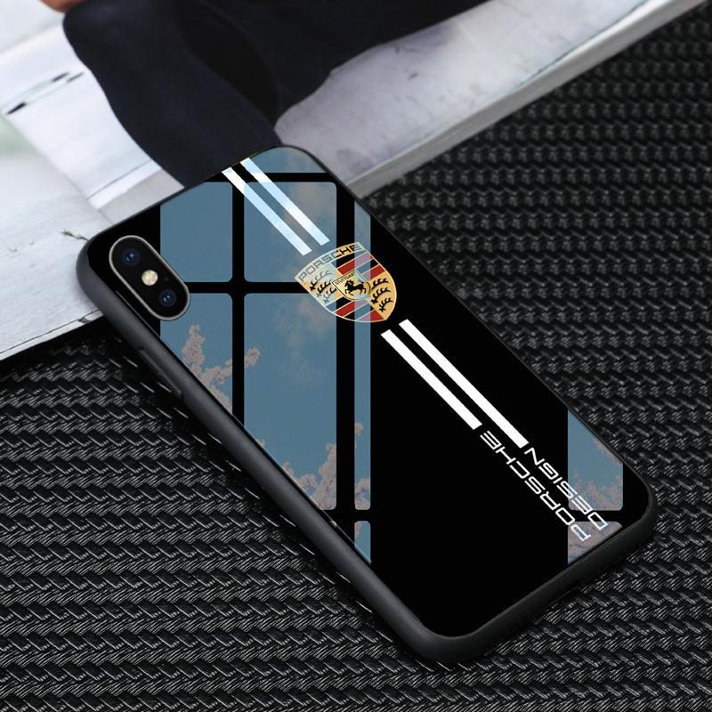 Porsche Design Tempered - Glass Phone Case - MilesMania