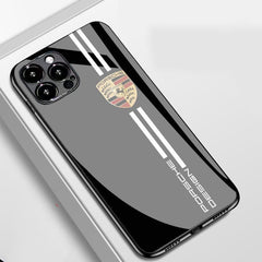 Porsche Design Tempered - Glass Phone Case - MilesMania