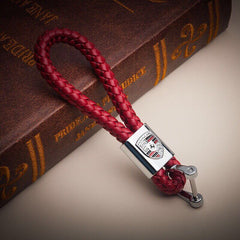 Porsche Leather Key Chain - MilesMania