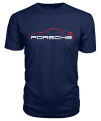 Porsche Silhouette Premium T-Shirt - MilesMania