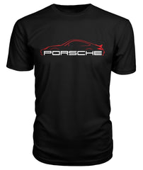 Porsche Silhouette Premium T-Shirt - MilesMania