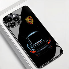 Porsche Tempered - Glass Phone Case - MilesMania