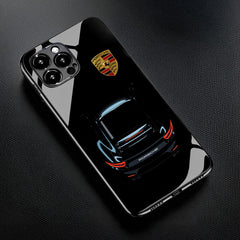 Porsche Tempered - Glass Phone Case - MilesMania