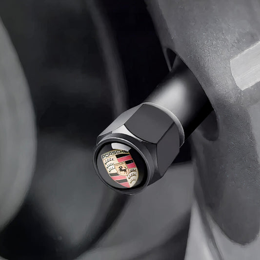 Porsche Tire Airtight Caps (4 pieces) - MilesMania