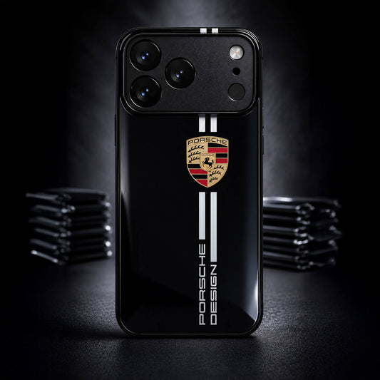 Porsche Design Tempered-Glass Phone Case