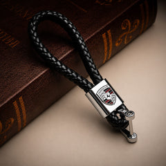 Porsche Leather Key Chain